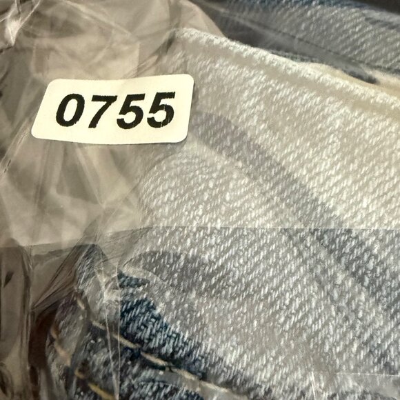 American Eagle Original Boot Jeans Women 8 Blue Stretch VTG Y2K Low Rise Hippie - Picture 8 of 9